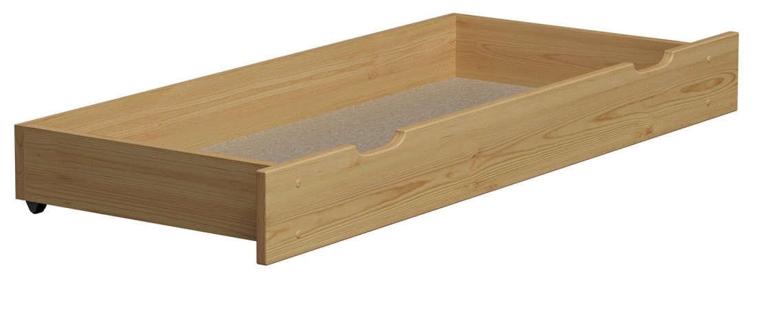 Cassetto da letto in pino 150cm pino