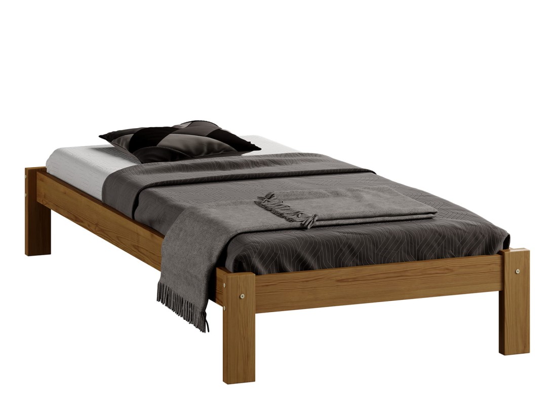 Letto in pino 90x200 Liliana rovere
