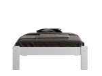 Letto 90x200 Liliana in pino bianco