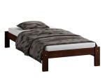 Letto in pino 90x200 Liliana noce
