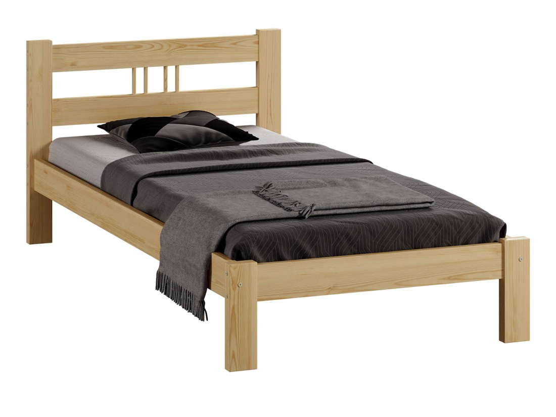 Letto in pino 90x200 Nikola