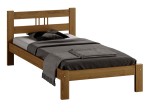 Letto in pino 90x200 Nikola rovere