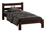 Letto in pino 90x200 Nikola noce