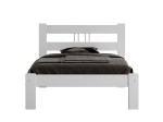 Letto in pino 90x200 Nikola bianco