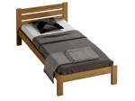 Letto in pino Azja 90x200 rovere