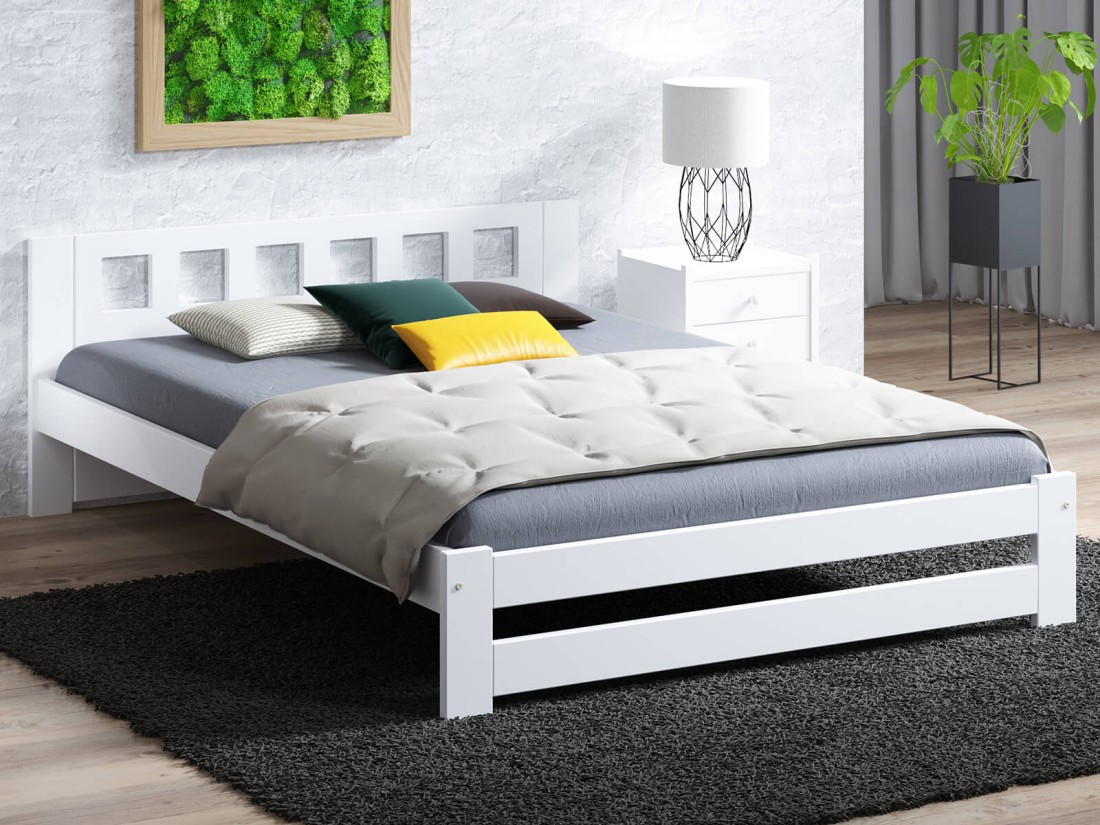 Letto 160x200 DMD12 Bianco