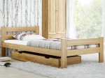 Letto in legno 90x200 Manta eco Rovere