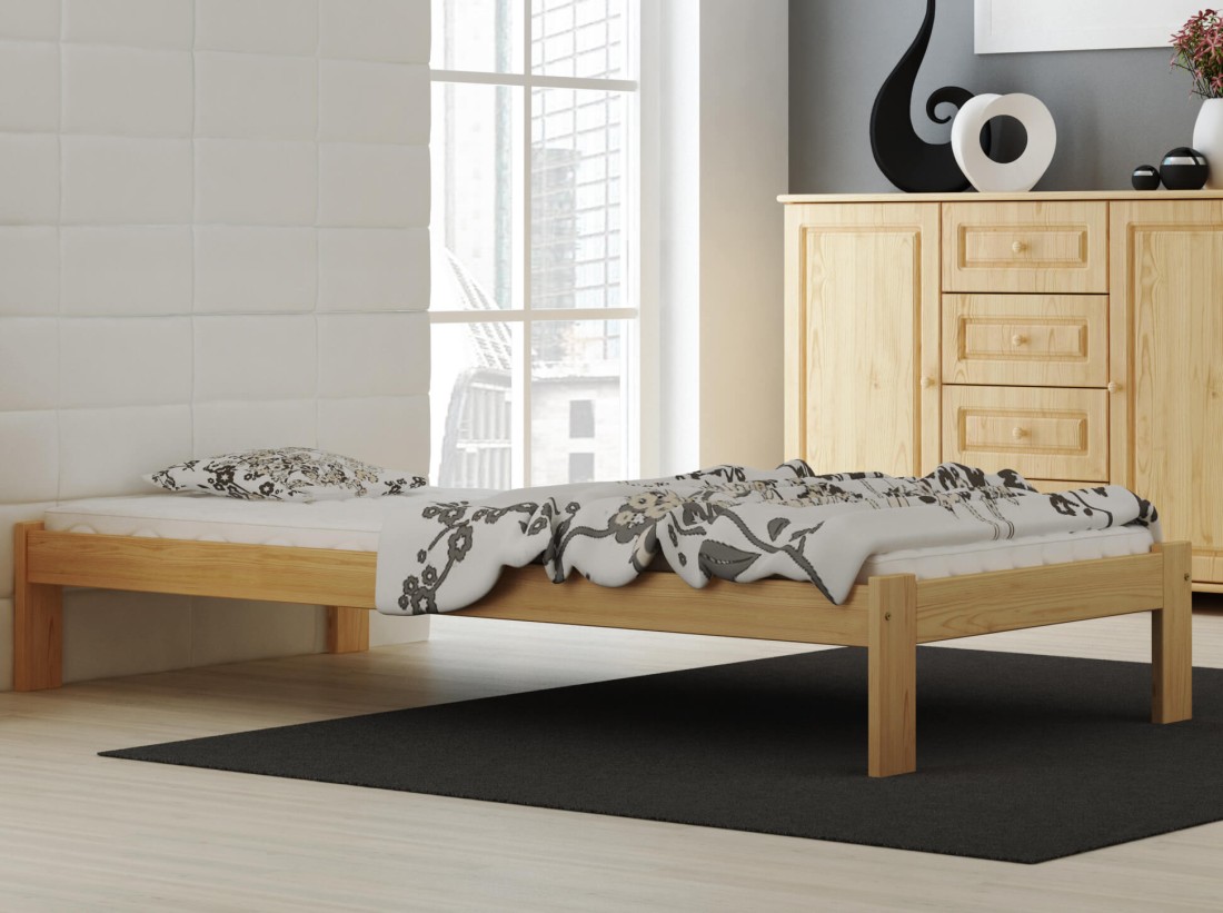 Letto in legno 80x200 Irys eco pino