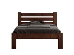 Letto 90x200 in pino Azja NOCE