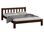 Letto in pino 160x200 Ofelia noce