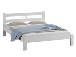 Letto in pino 140x200 Nikola bianco