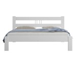 Letto in pino 140x200 Nikola bianco