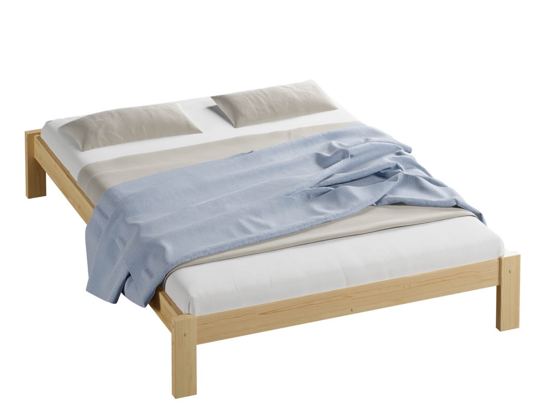Letto 140x200 Liliana in pino