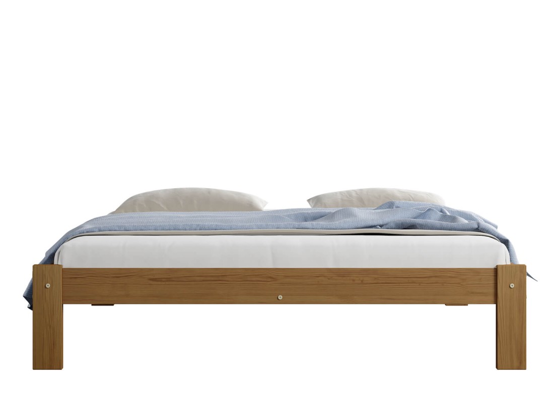 Letto in pino 160x200 Liliana rovere