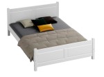 Letto 160x200 in legno Lena bianco