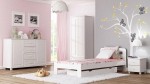 Letto in legno 90x200 Sara bianco