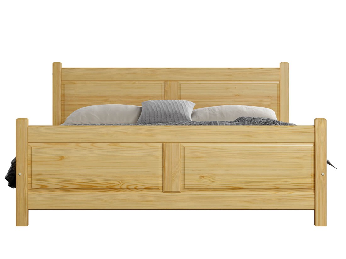 Letto in legno 120x200 Lena pino