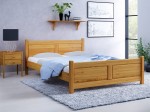 Letto in legno 160x200 Lena ontano