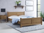 Letto in legno 120x200 Lena rovere