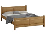 Letto in legno 140x200 Lena rovere
