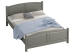 Letto in legno 120x200 Mela grigio