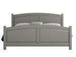 Letto in legno 160x200 Mela grigio
