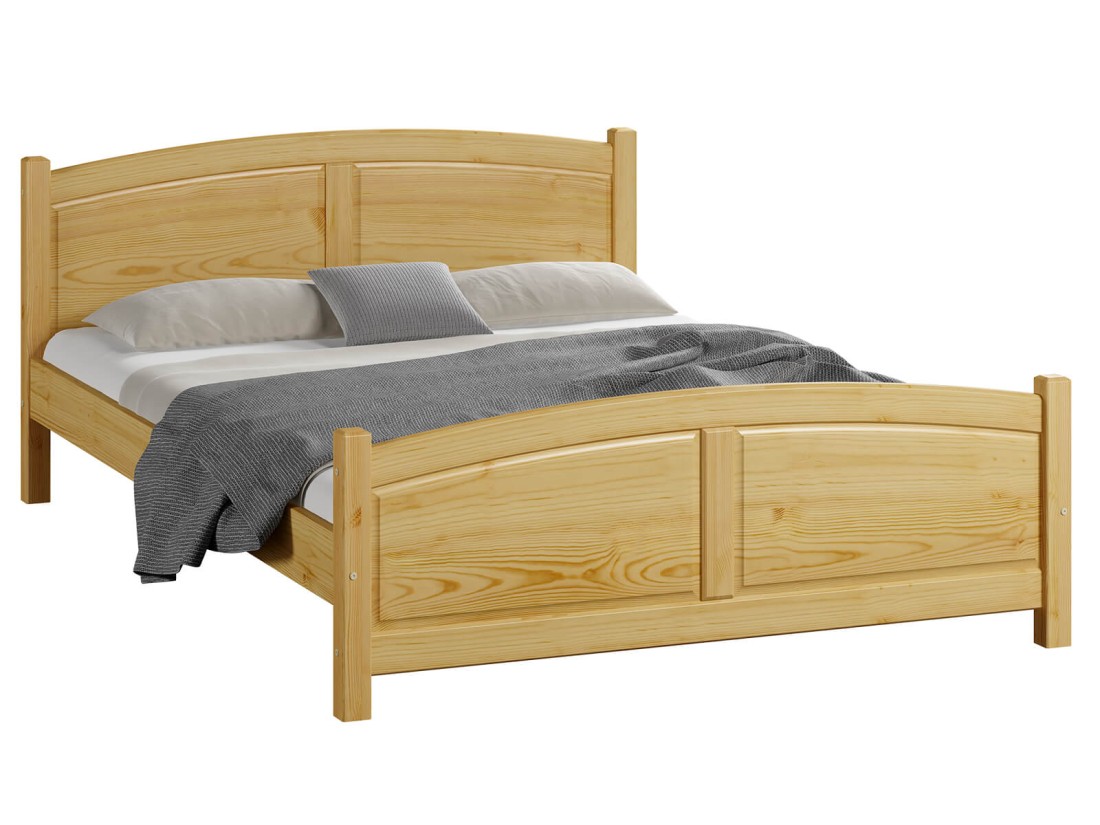 Letto in legno 120x200 Mela pino