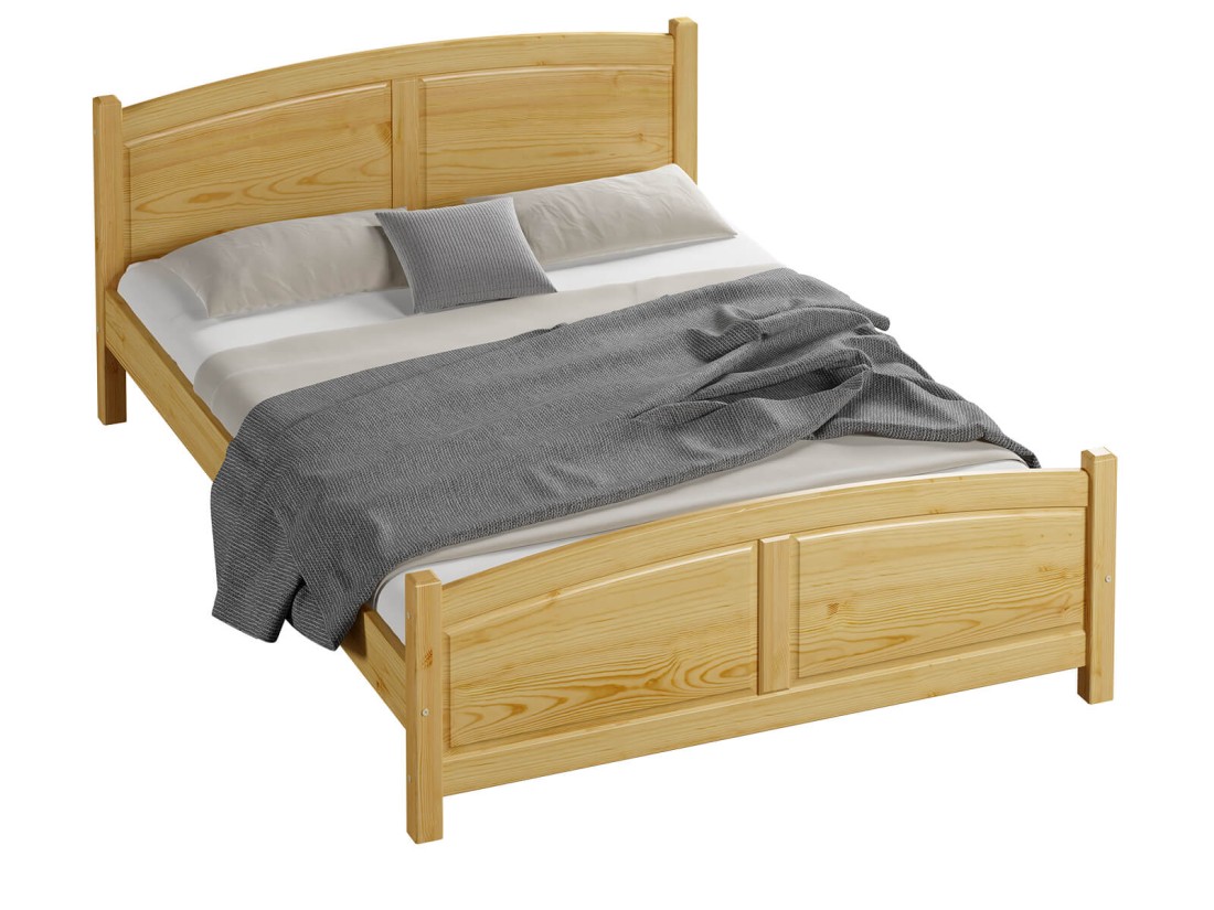Letto in legno 120x200 Mela pino