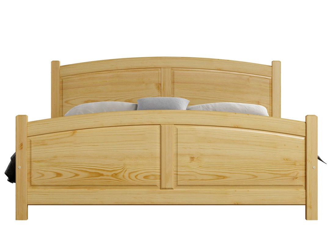 Letto in legno 140x200 Mela pino