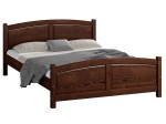 Letto in legno 140x200 Mela noce