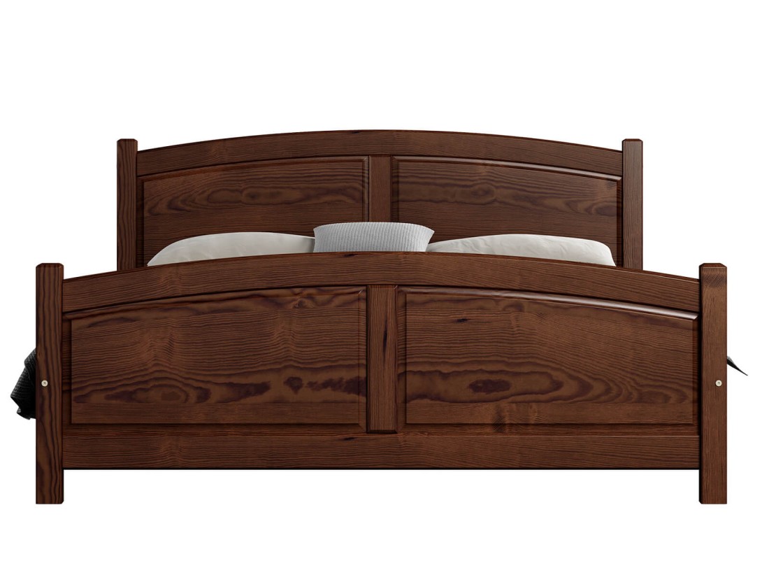 Letto in legno 180x200 Mela noce