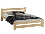 Letto 120x200 in legno Kada pino non verniciato