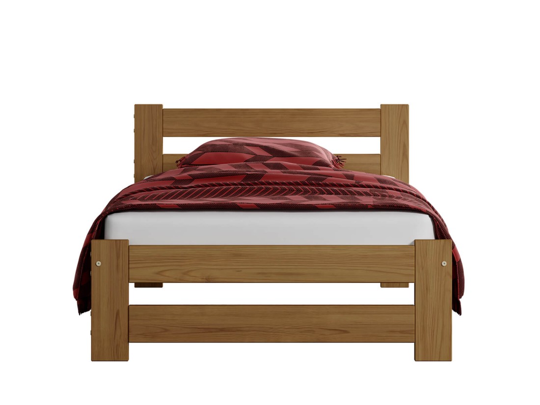 Letto in legno 90x200 Kada eco Rovere