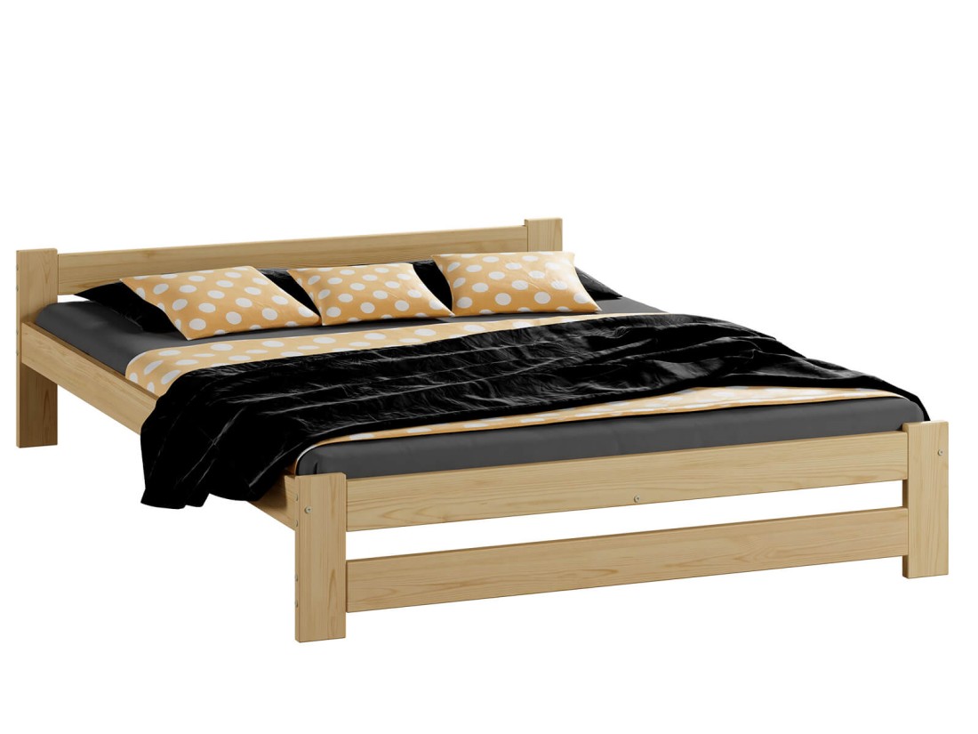 Letto in legno 180x200 Inter eco pino