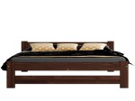 Letto in legno 160x200 Inter eco noce