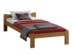 Letto in legno 90x200 Naba eco rovere