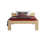 Letto in legno 80x200 Naba eco pino con materasso in schiuma