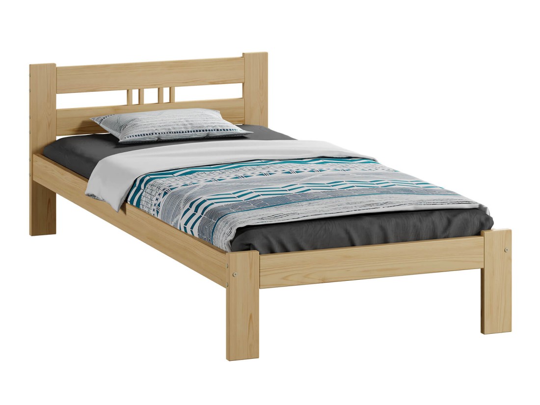 Letto in legno 80x200 Emilia Pino