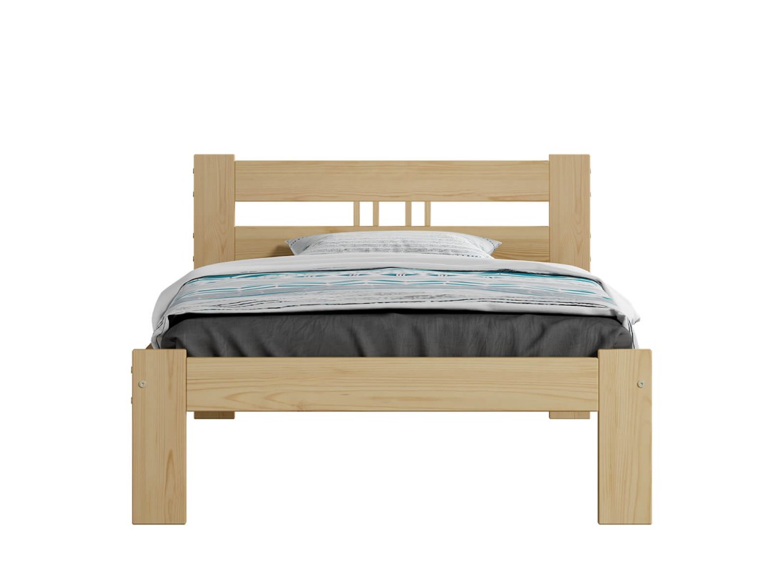 Letto in legno 80x200 Emilia Pino
