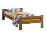 Letto in legno 90x200 Prima eco rovere