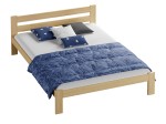 Letto 120x200 in legno Mato non verniciato