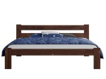 Letto in legno 140x200 Mato eco noce