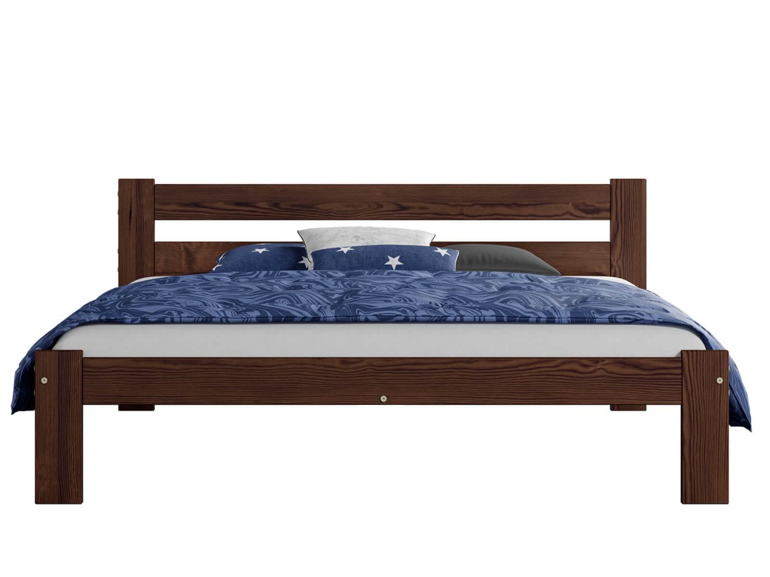 Letto in legno 160x200 Mato eco noce