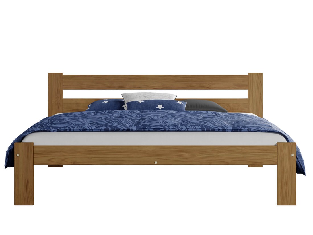 Letto in legno 160x200 Mato Eco Rovere