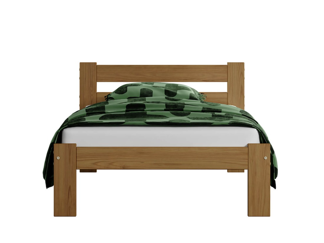Letto in legno 90x200 Mato eco rovere