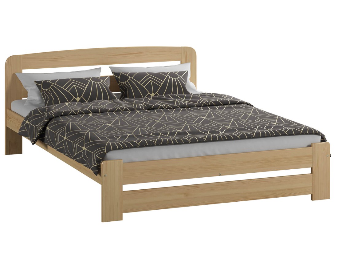 Letto 160x200 Lidia in pino
