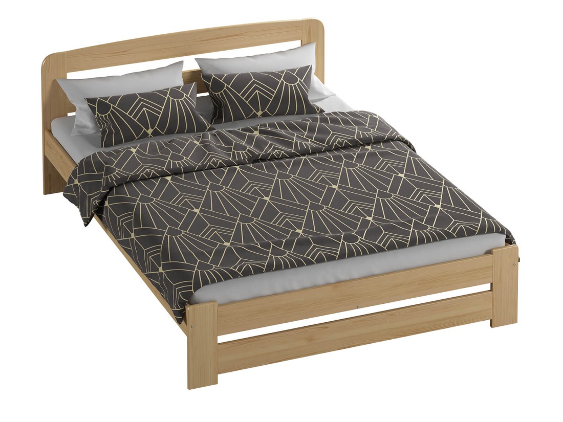Letto 160x200 Lidia in pino