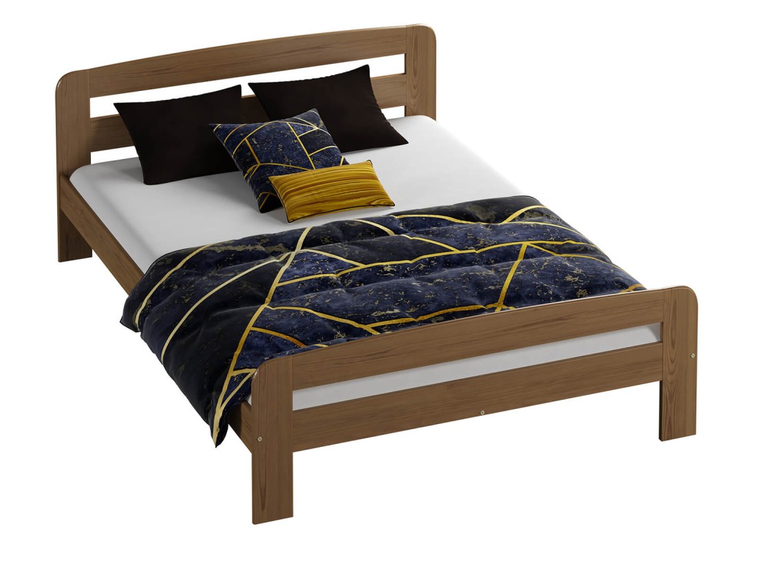 Letto in legno 160x200 Klaudia rovere