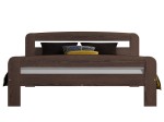 Letto in legno 160x200 Klaudia noce