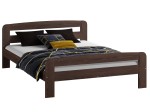 Letto in legno 120x200 Klaudia noce